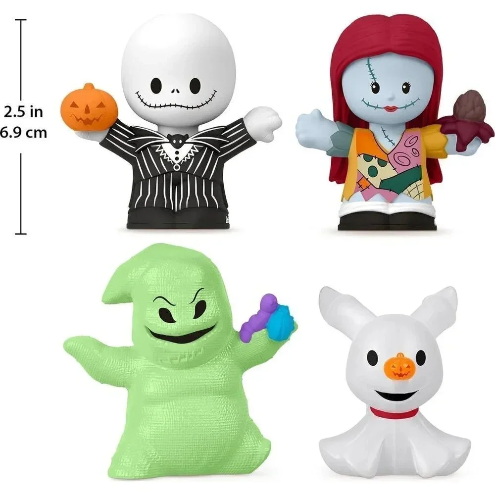 Fisher Little People Disney Tim Burton’s Christmas Special Edition Set - Picture 3 of 6